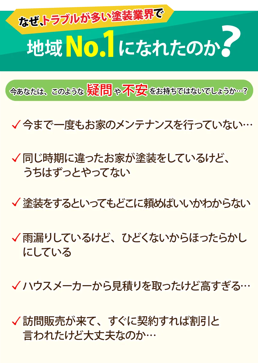 なぜ地域No.1になれたのか